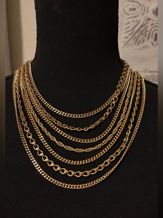 Monet Jewelry - Monet Multi-Layered Gold Chain Necklace